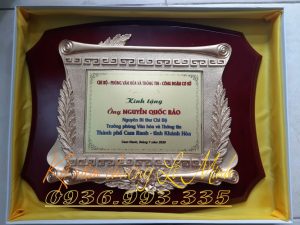 Bảng vinh danh Gỗ Đồng - phòng văn hóa và thông tin